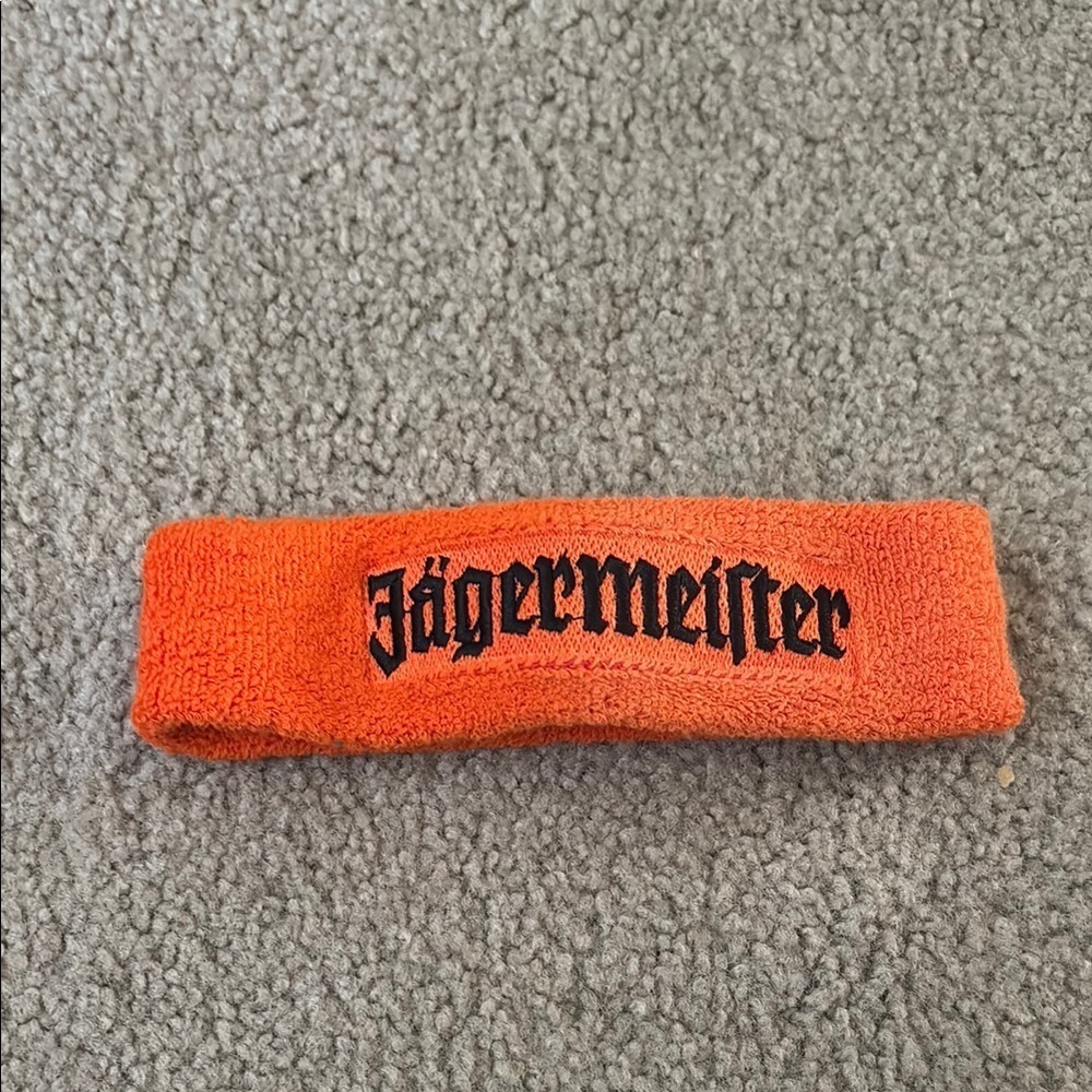Jägermeister Orange Sweatband
